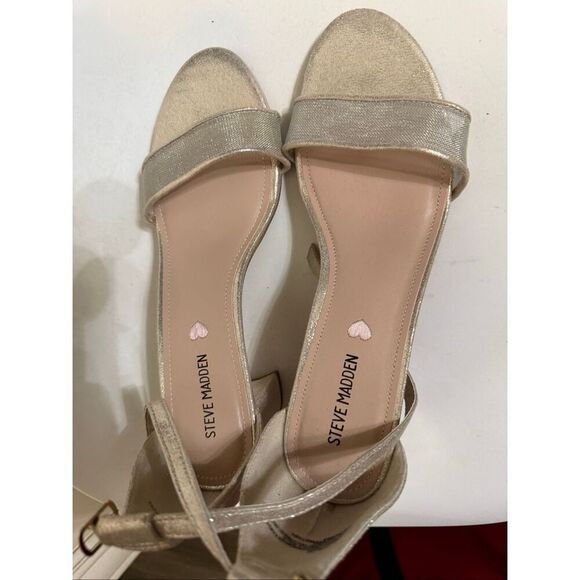 Bundle of 2 Steve Madden Women's Ankle Strap Block Heel JCarrson Sandals Size 7 - Picture 5 of 15